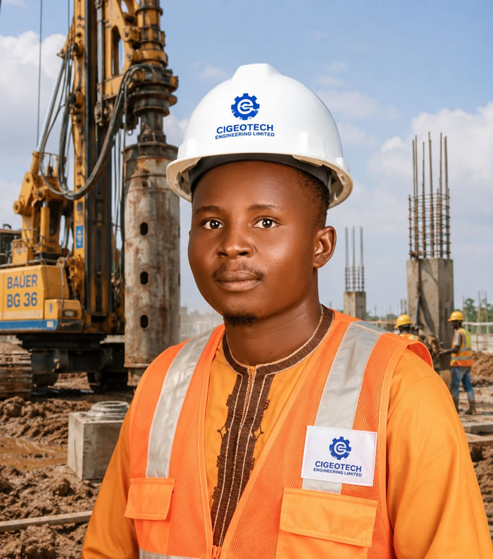 Engr Isaac Josiah, Project Engineer at Cigeotech Engineering Ltd